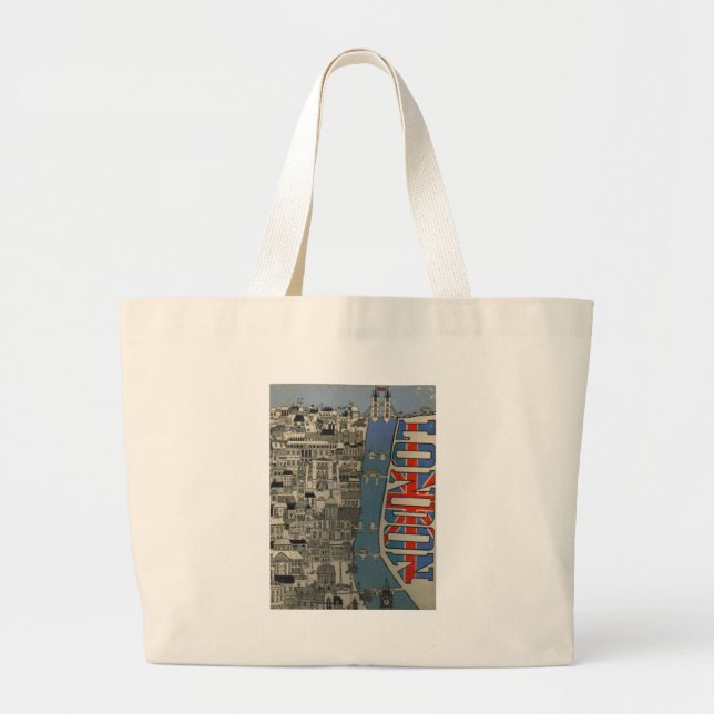 Grand Tote Bag Londres (Devant)