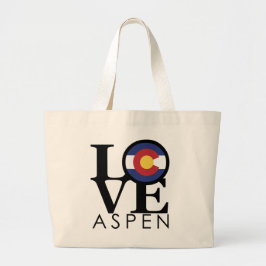 Grand Tote Bag LOVE Aspen