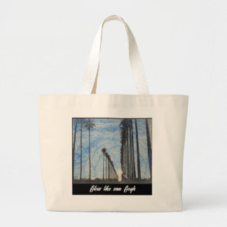 Grand Tote Bag Lueur comme van Gogh Fourre-tout