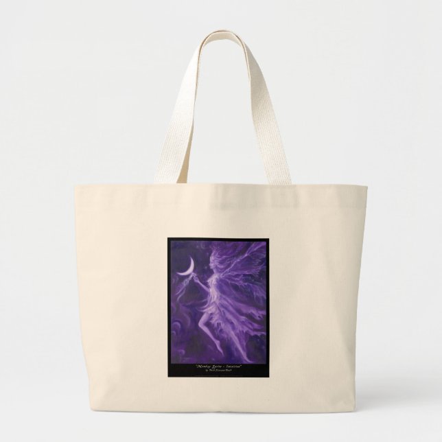 Grand Tote Bag Lutin de lundi (Devant)