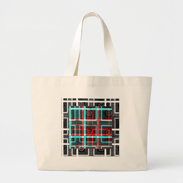 Grand Tote Bag Ma conception de Maze Carré (Devant)