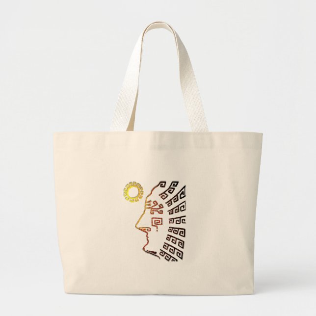 Grand Tote Bag Machu Picchu Cusco Pérou (Devant)