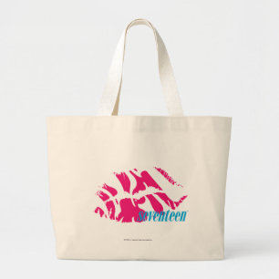 Grand Tote Bag Magenta de zèbre