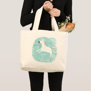 Grand Tote Bag Magic Unicorn Squad - Faites un voeu