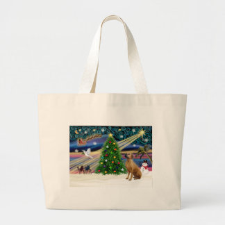 Grand Tote Bag Magie de Noël-Rhodesian Ridgeback-lkup