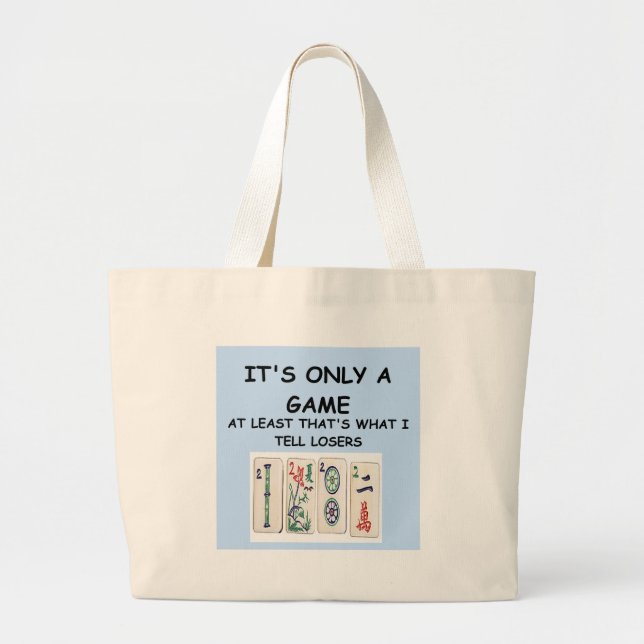 Grand Tote Bag mahjong (Devant)