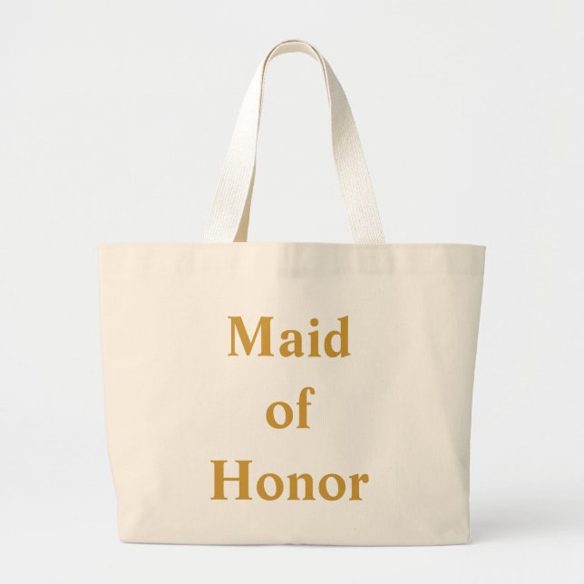 Grand Tote Bag Maid of Honor (Devant)
