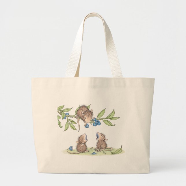 Grand Tote Bag Maison-Souris Designs® - (Devant)