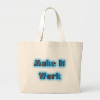 Grand Tote Bag makeiworkBLUE3BIGGER