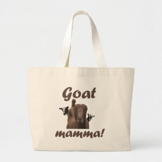 Grand Tote Bag Maman de chèvre