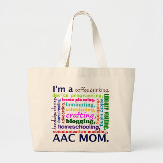 Grand Tote Bag Maman Fourre-tout d'AAC Homeschooling