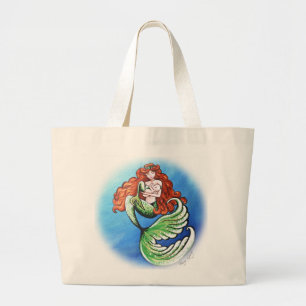 Grand Tote Bag Maman Jumbo Fourre-tout de sirène
