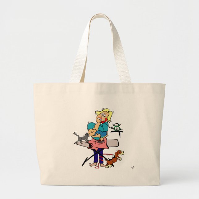 Grand Tote Bag Maman superbe (Devant)