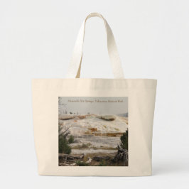 Grand Tote Bag Mammoth Hot Springs, parc national Yellowstone
