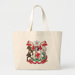 Grand Tote Bag Manteau de Cardiff des bras