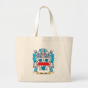 Grand Tote Bag Manteau de Millar des bras - crête de famille