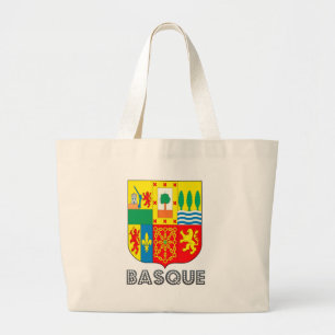 Grand Tote Bag Manteau des bras Basque