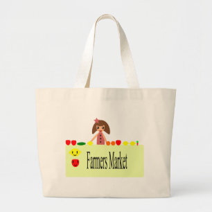 Grand Tote Bag Marché des agriculteurs 2.0 51Z
