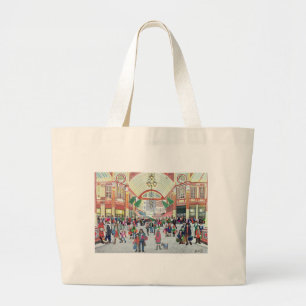 Grand Tote Bag Marché Londres de Leadenhall