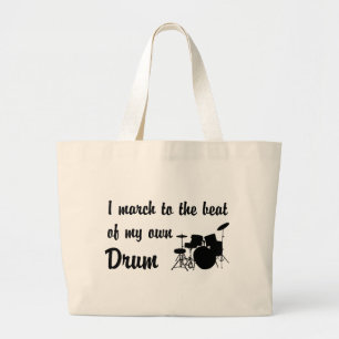 Grand Tote Bag Mars au battement : Tambours