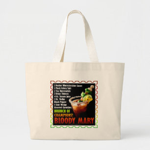 Grand Tote Bag MARY SANGLANTE, Brunch des Champions