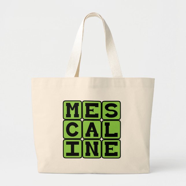 Grand Tote Bag Mécaline, Hallucinogène (Devant)