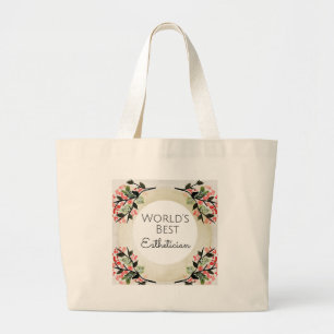 Grand Tote Bag Meilleur cadeau Esthétique au monde 3