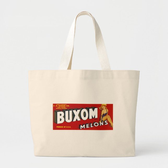 Grand Tote Bag Mellons Buxom (Devant)