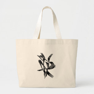 Grand Tote Bag Métallique