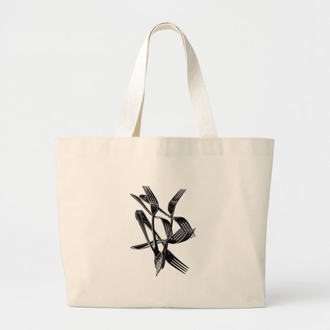 Grand Tote Bag Métallique (Devant)