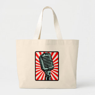Grand Tote Bag Microphone de cru de Shure 55S