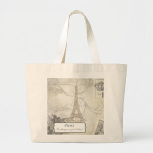 Grand Tote Bag Minable : Paris est toujours une bonne idée !