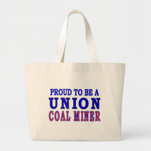 GRAND TOTE BAG MINEUR DE CHARBON UNION