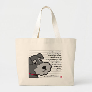Grand Tote Bag Miniature Schnauzer