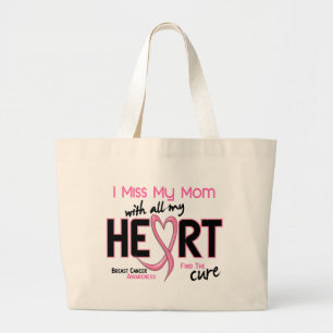 Grand Tote Bag Mlle My Mom du cancer du sein I