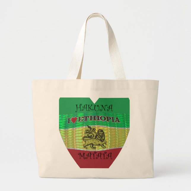 Grand Tote Bag Modèle (Devant)