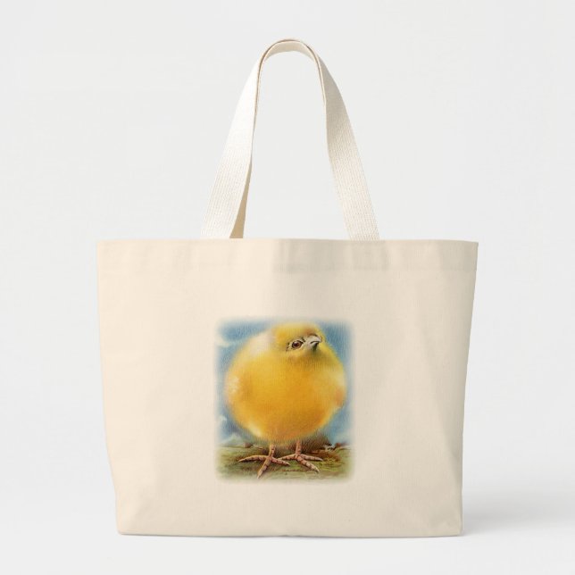 Grand Tote Bag Modèle de Pâques (Devant)