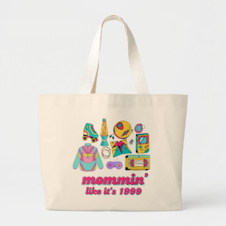 Grand Tote Bag Mommin' Like It's 1999 - Drôle cadeau Y2K Mom