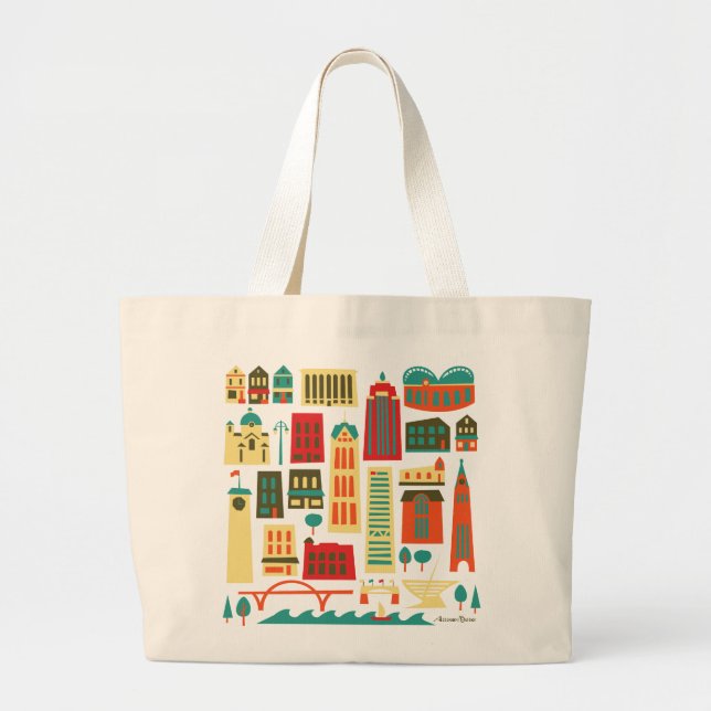 Grand Tote Bag Mon Milwaukee juste Fourre-tout (Devant)