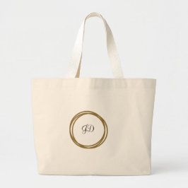 Grand Tote Bag MONOGRAM GOLD BAND fourre-tout