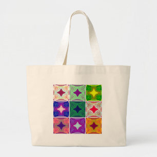 Grand Tote Bag motif Hakuna matata 9 étoiles