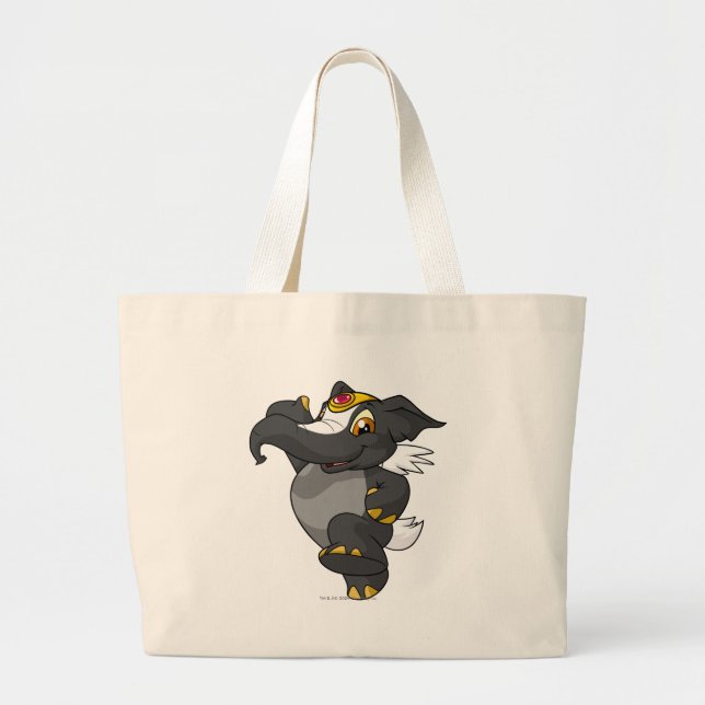 Grand Tote Bag Mouffette d'Elephante (Devant)