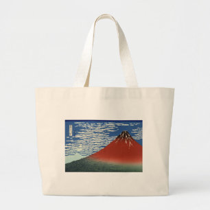 Grand Tote Bag Mount Fuji Volcano Japan Painting