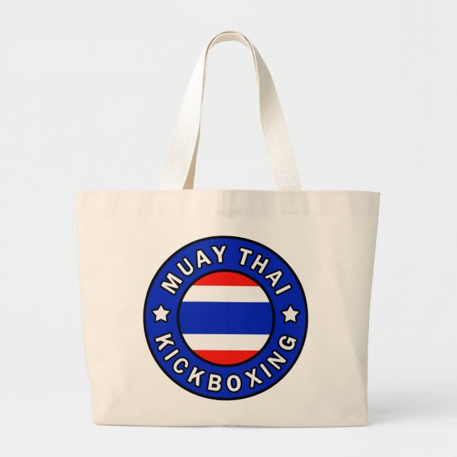Grand Tote Bag Muay Thai (Devant)