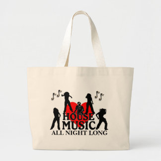 Grand Tote Bag Musique de Chambre toute la nuit