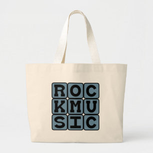 Grand Tote Bag Musique Rock, Genre Musical