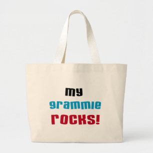 Grand Tote Bag My Grammie Rocks T-shirts et cadeaux