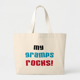 Grand Tote Bag My Gramps Rocks T-shirts et cadeaux