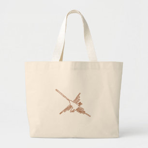 Grand Tote Bag Nazca Lines Croquis de colibris
