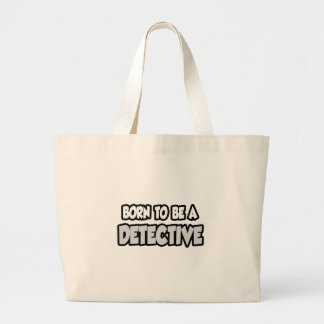 Grand Tote Bag Né Pour Être Inspecteur